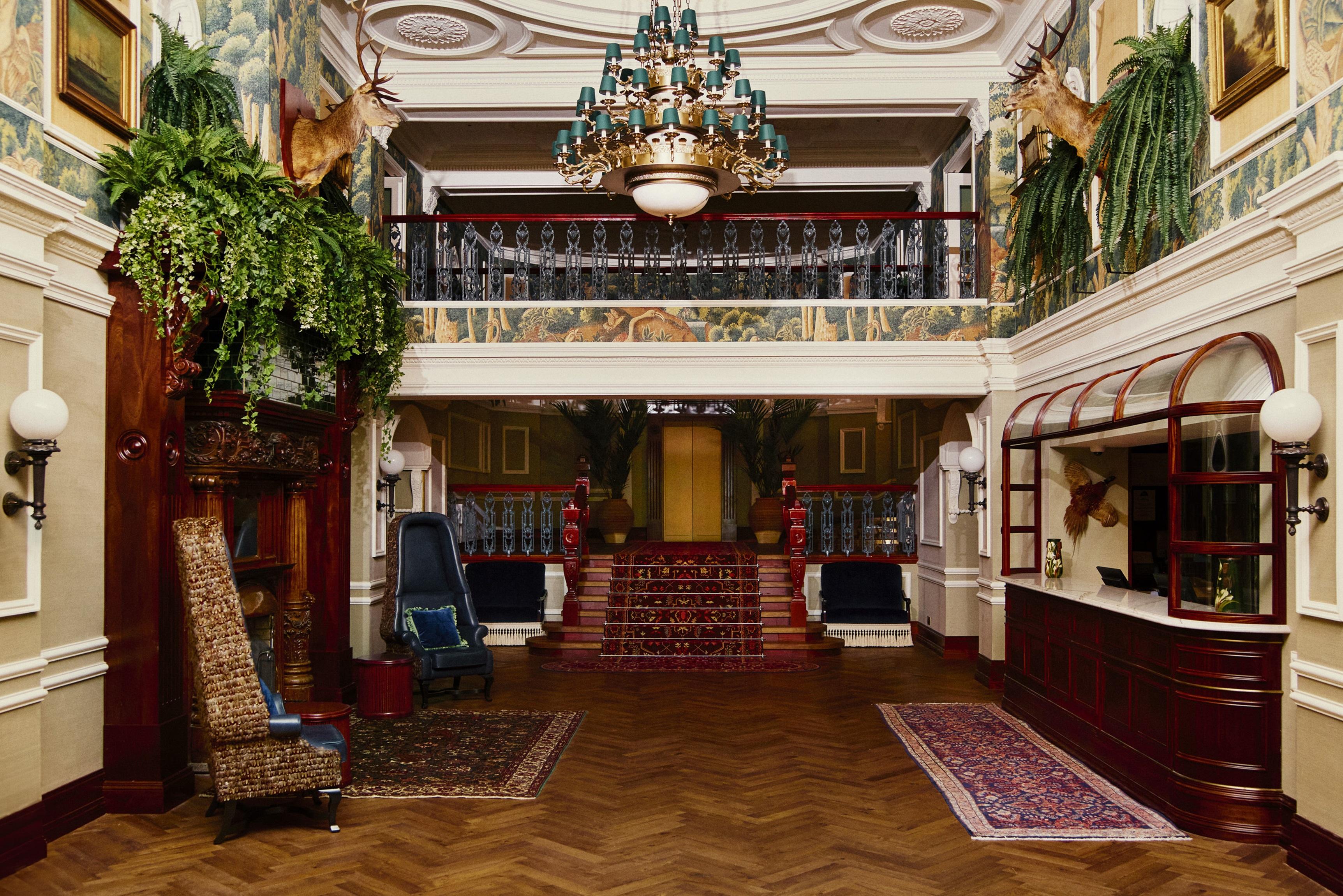 Slieve Donard Hotel Newcastle  Exterior photo The lobby of the hotel